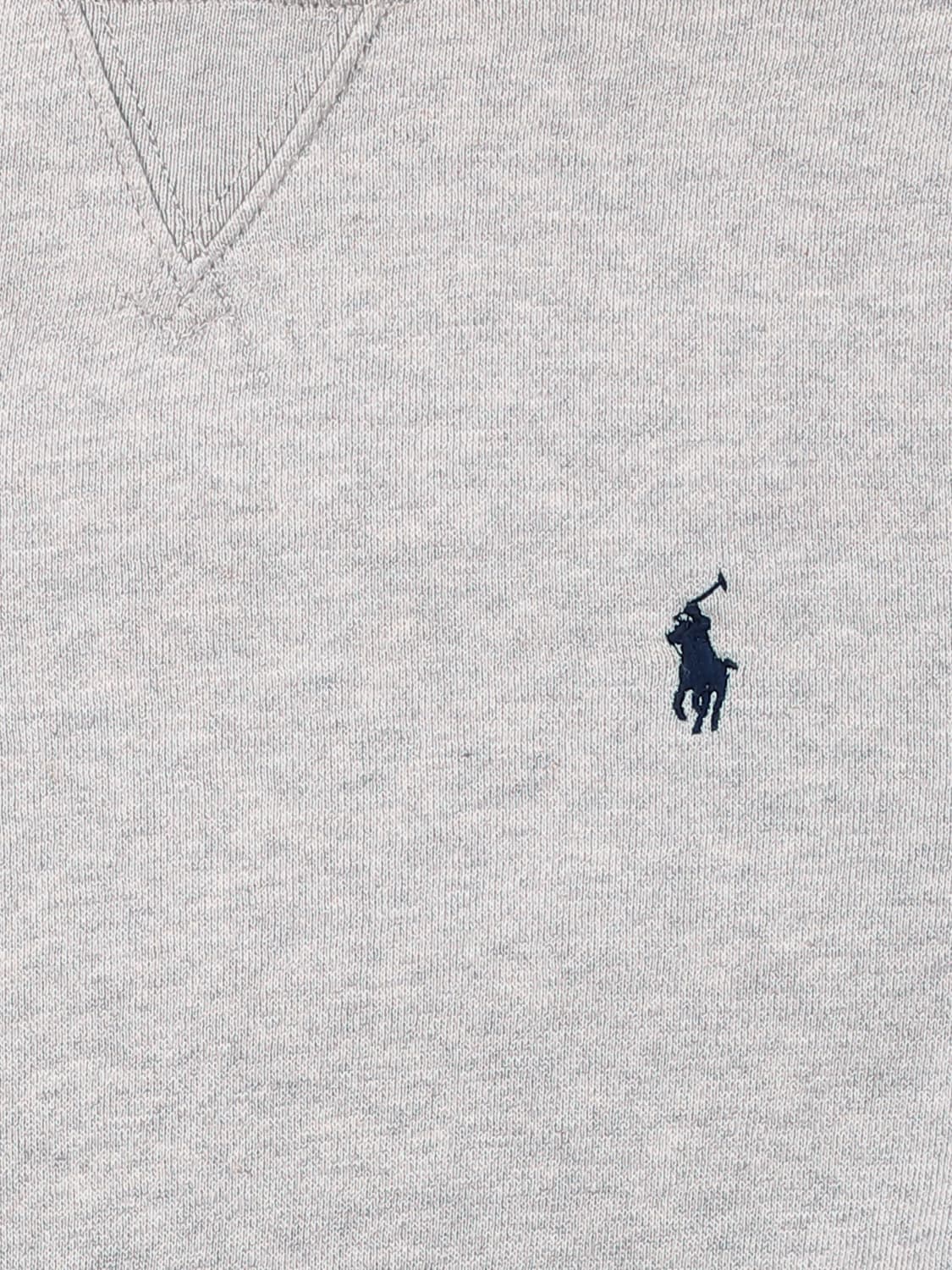Polo Ralph Lauren Kids hoodie Grey in Grey 3301193489-5.jpg | NICKIS.com