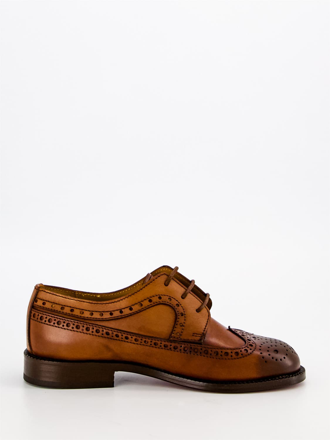 Gallucci Kids Derby Shoes Brown in Brown 3301384150-3.jpg | NICKIS.com