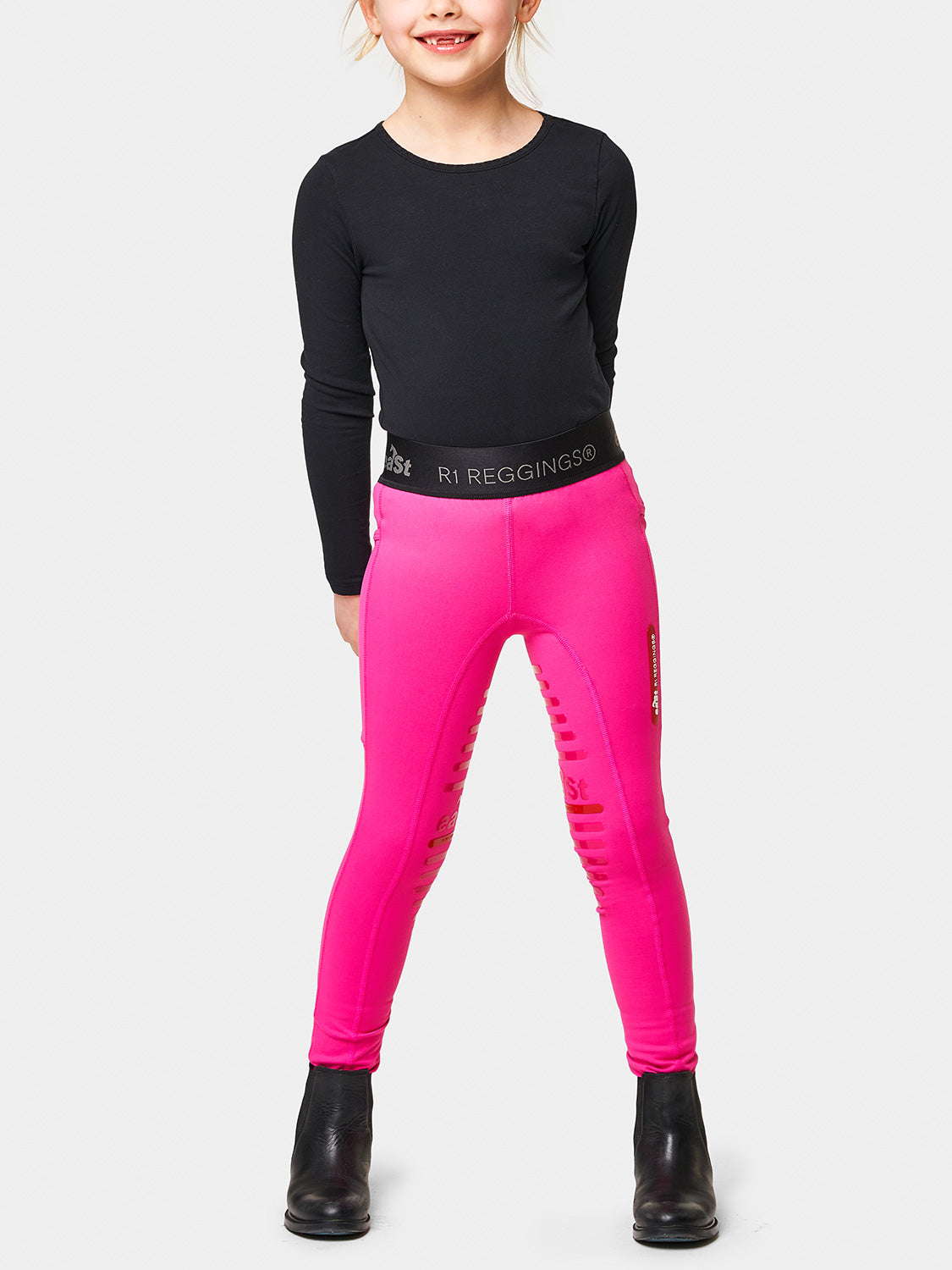 eaSt Kids Riding tights Fuchsia in Fuchsia 3301449786-2.jpg | NICKIS.com