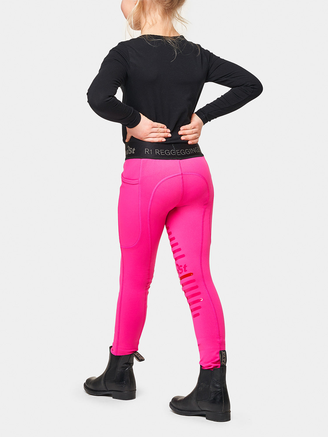 eaSt Kids Riding tights Fuchsia in Fuchsia 3301449786-3.jpg | NICKIS.com