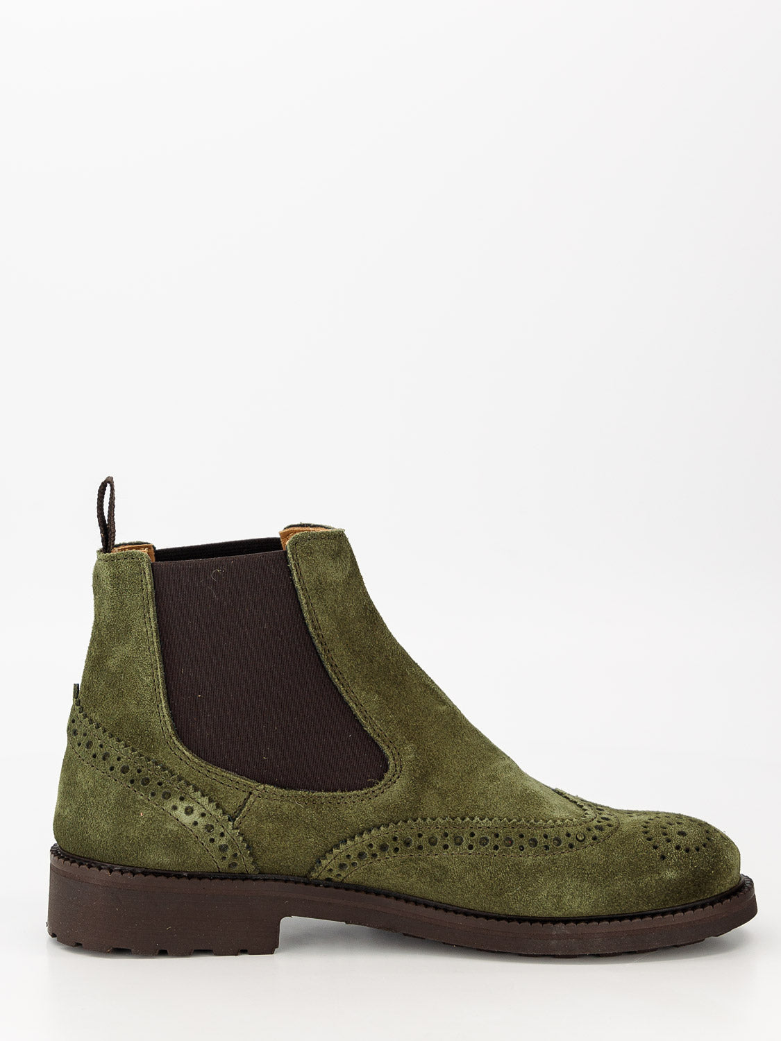 Gallucci Kids Ankle Boots Olive Green in Olive Green 3301676066-2.jpg | NICKIS.com