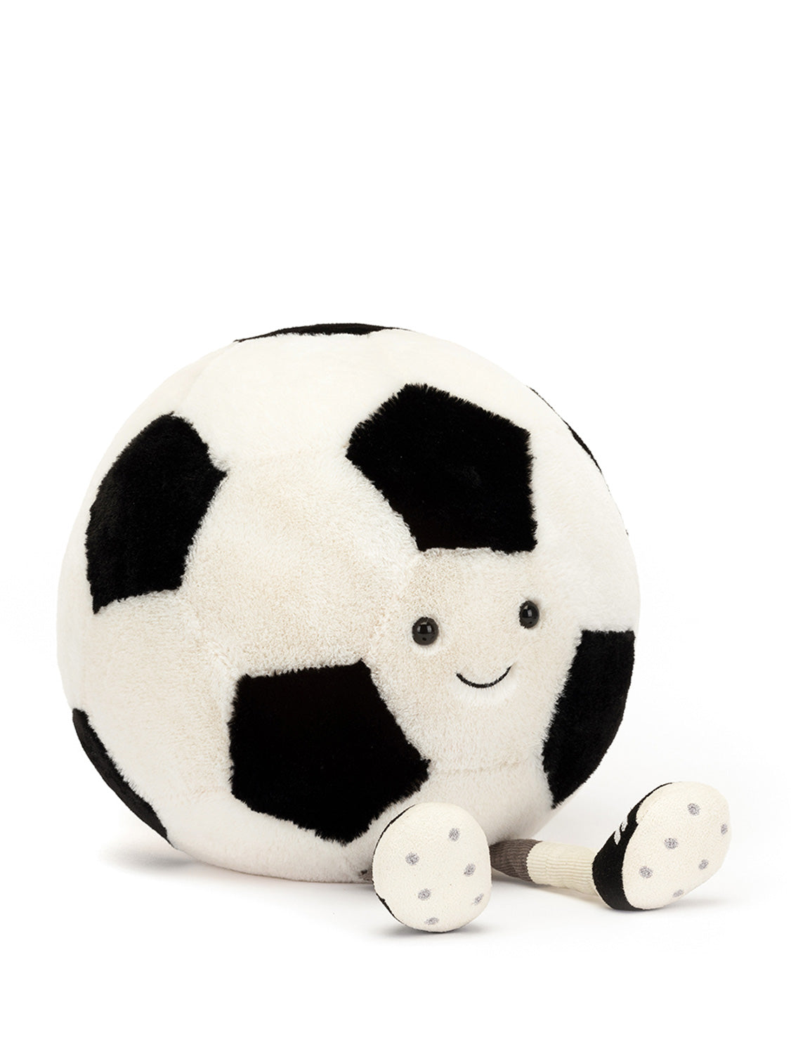 Jellycat Kids stuffed animal Amuseable Sports Football White in White 3304710090-1.jpg | NICKIS.com