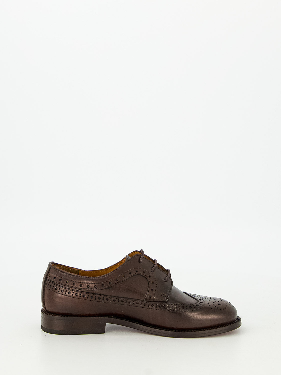 Gallucci Kids Derby Shoes Brown in Brown 3306510190-2.jpg | NICKIS.com