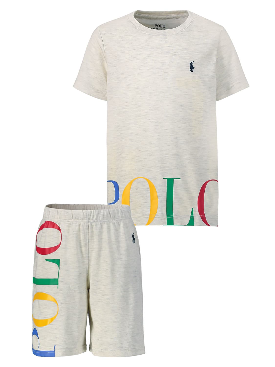 Polo Ralph Lauren Kids pyjama Grey in Grey 3307680489-1.jpg | NICKIS.com