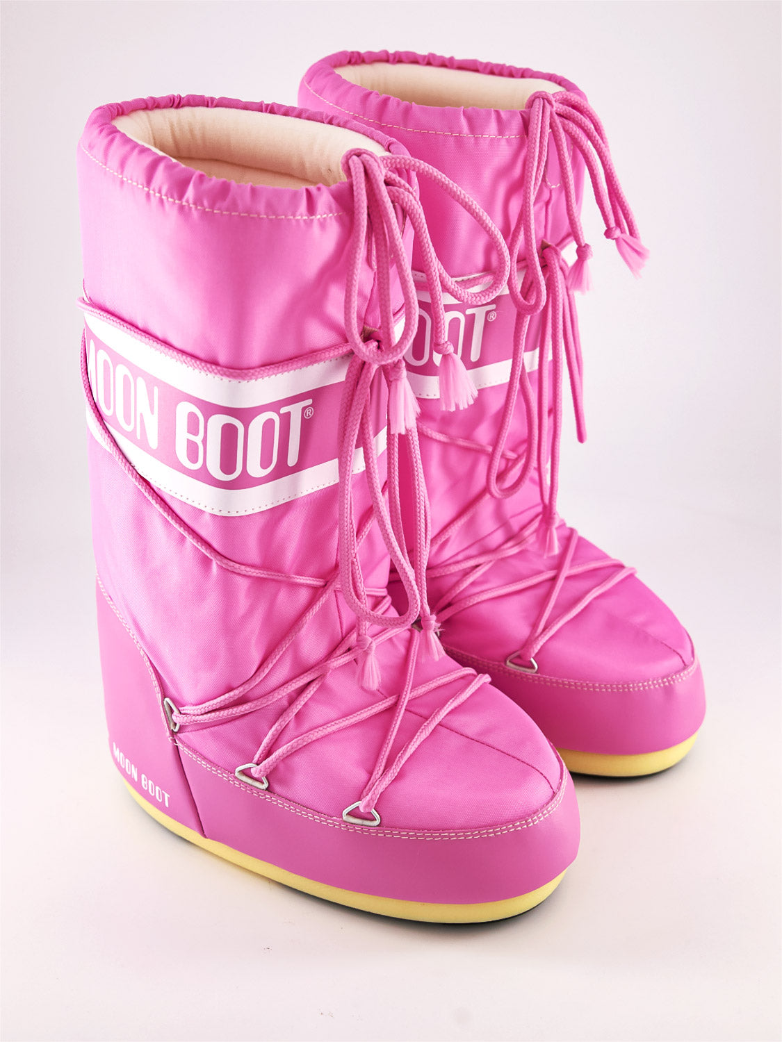 Moon Boot Kids Boots Icon Nylon Pink  in  3309085710-8.jpg | NICKIS.com