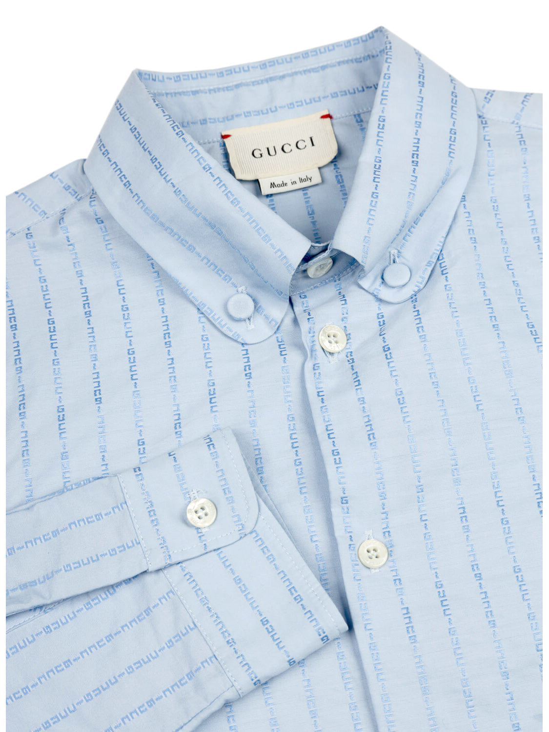 Gucci shirt Light Blue boys
