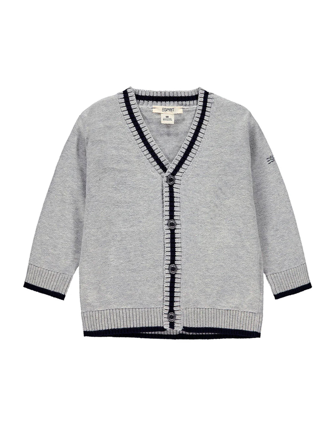 Strickjacke Grau