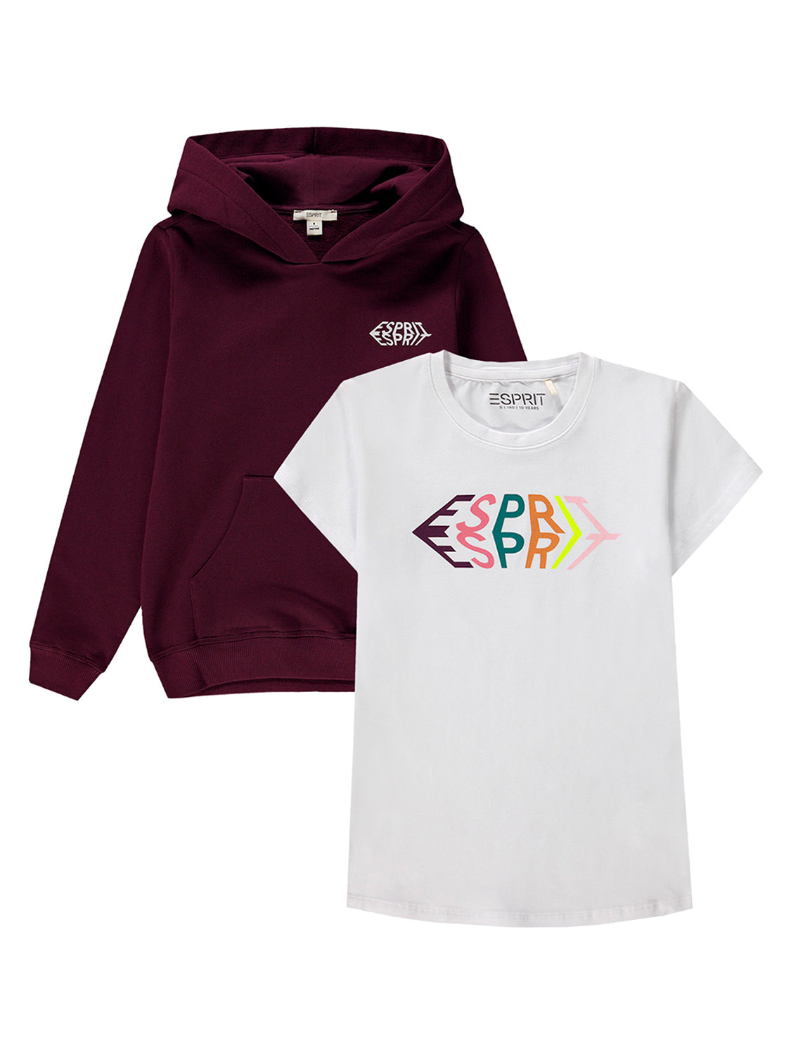 Esprit hoodie Burgundy girls