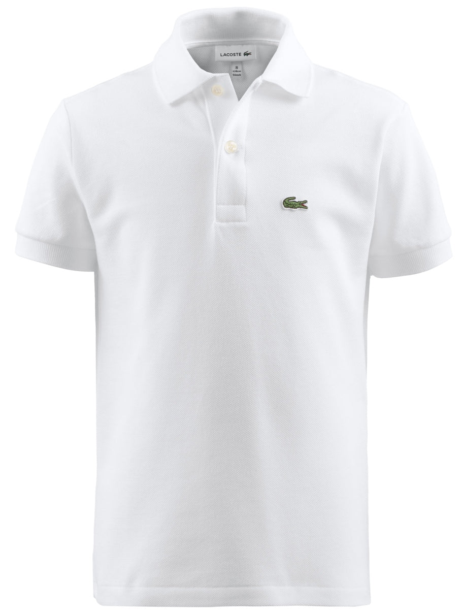 Lacoste Kids Polo Shirt White in White 557667194.jpg | NICKIS.com