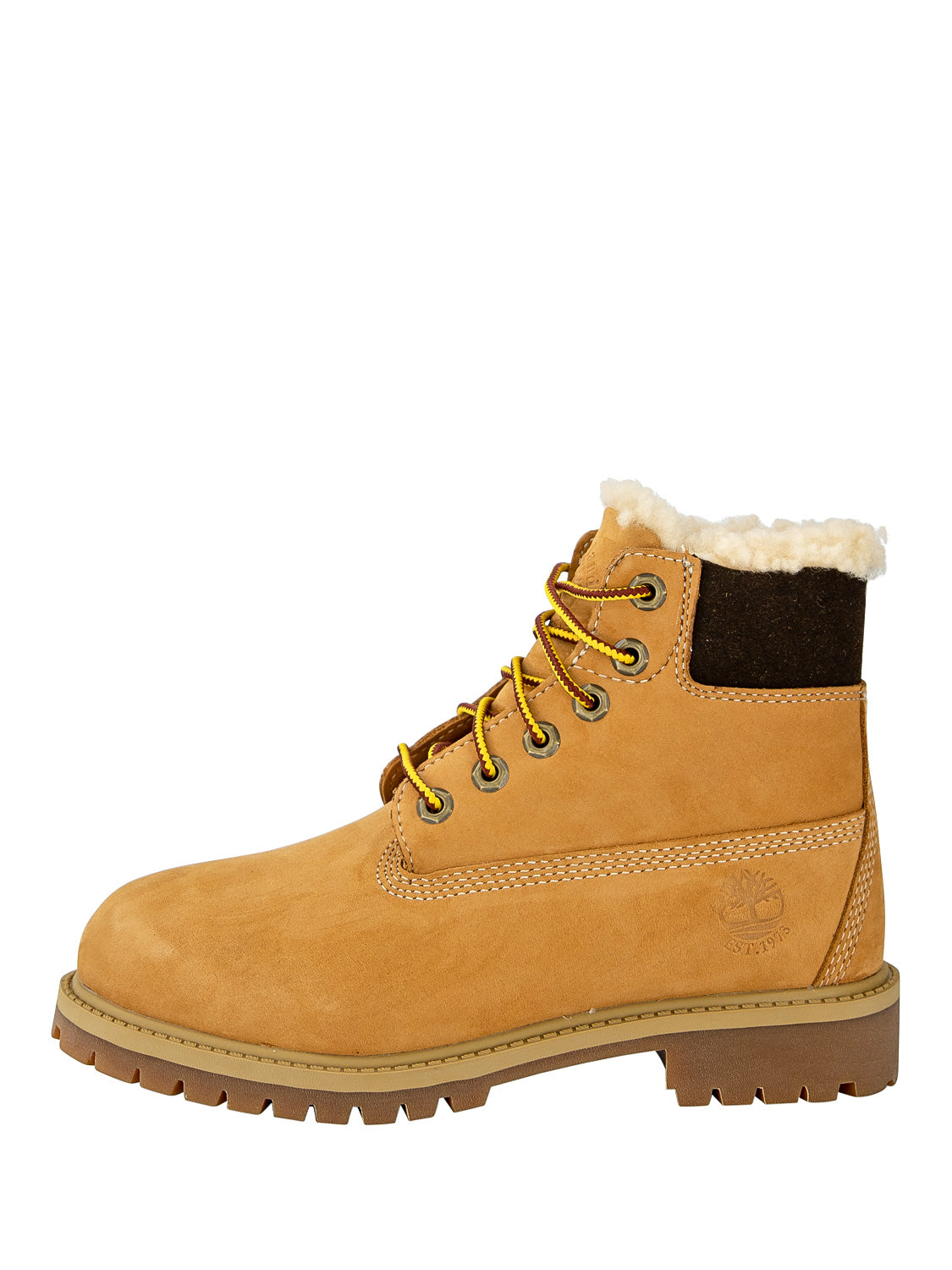 Timberland Shoes Kids Boots 6 In Premium WP Shearling Lined Brown in Brown 5600418540-1.jpg | NICKIS.com