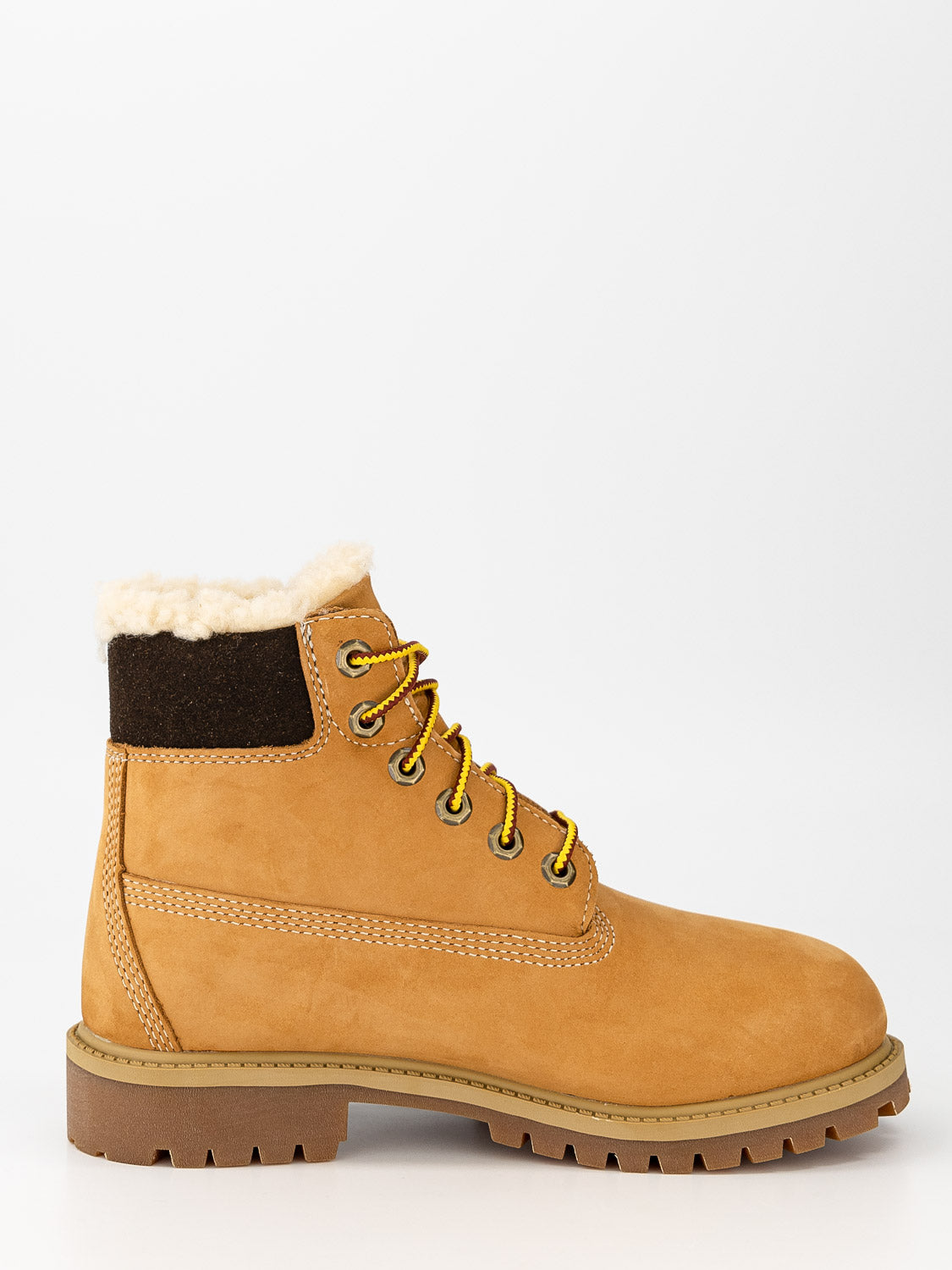 Timberland Shoes Kids Boots 6 In Premium WP Shearling Lined Brown in Brown 5600418540-2.jpg | NICKIS.com