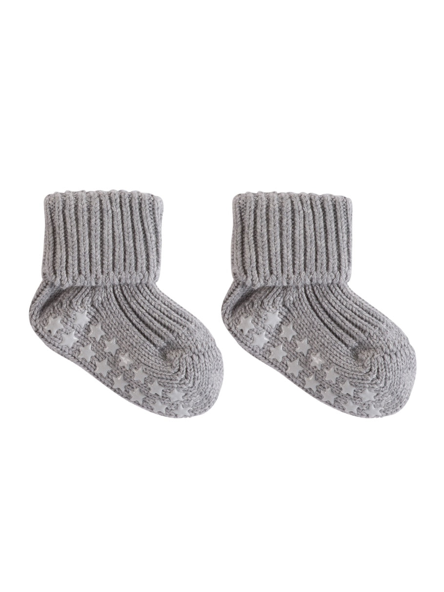 Falke Kids socks Cotton Catspads SO CP Grey in Grey 565979521-5.jpg | NICKIS.com