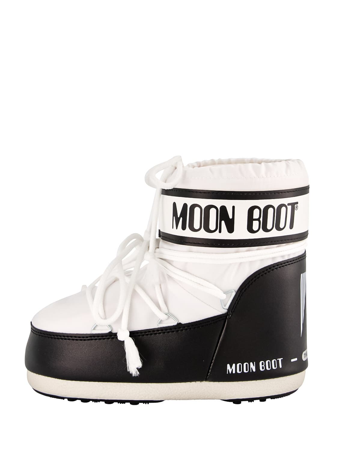 Moon Boot Kids Boots Classic Low 2 White in White 6203180137-1.jpg | NICKIS.com