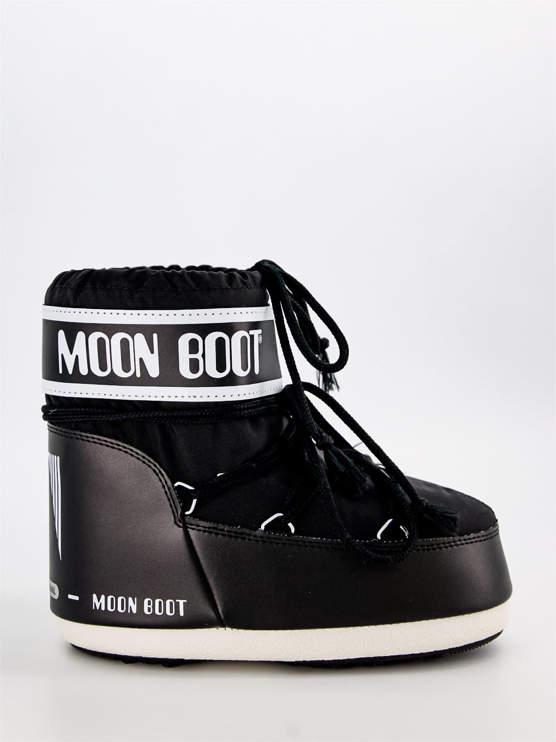 Moon Boot Kids Boots Icon Low Nylon Black  in  6205783717-3.jpg | NICKIS.com