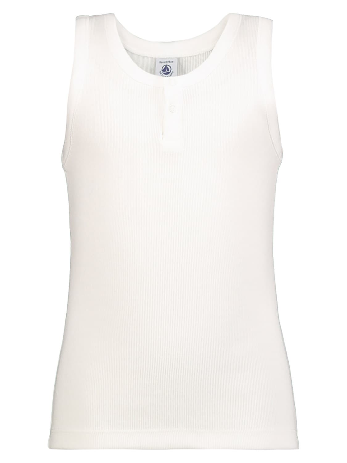 Petit Bateau Kids undershirt White in White 6302187879-4.jpg | NICKIS.com