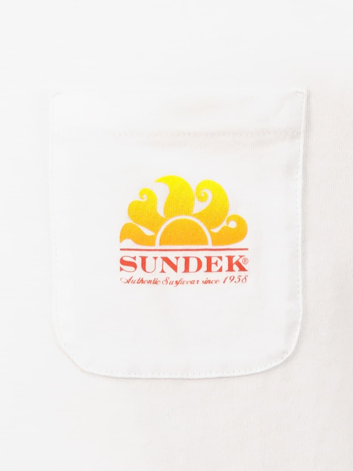 Sundek Kids t-shirt Mini New Herbert White in White 6303723071-5.jpg | NICKIS.com