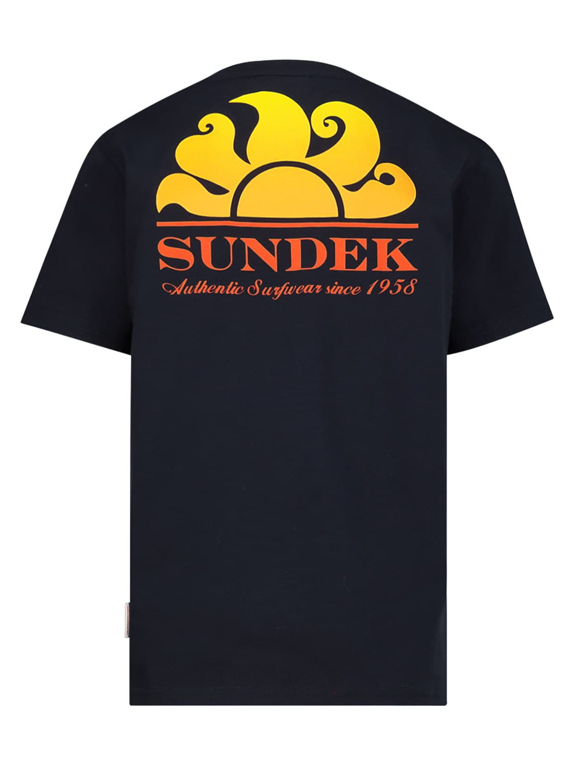 Sundek T Shirt Mini New Herbert Schwarz jungen