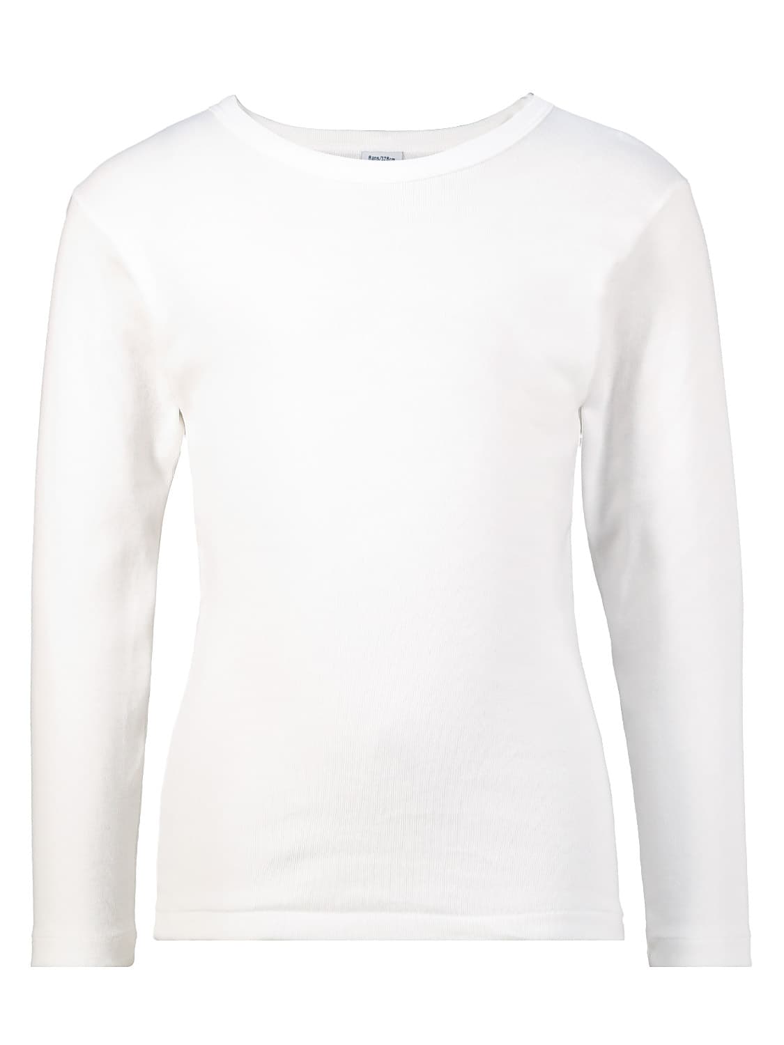 Petit Bateau Kids long-sleeve White in White 6401728190-1.jpg | NICKIS.com