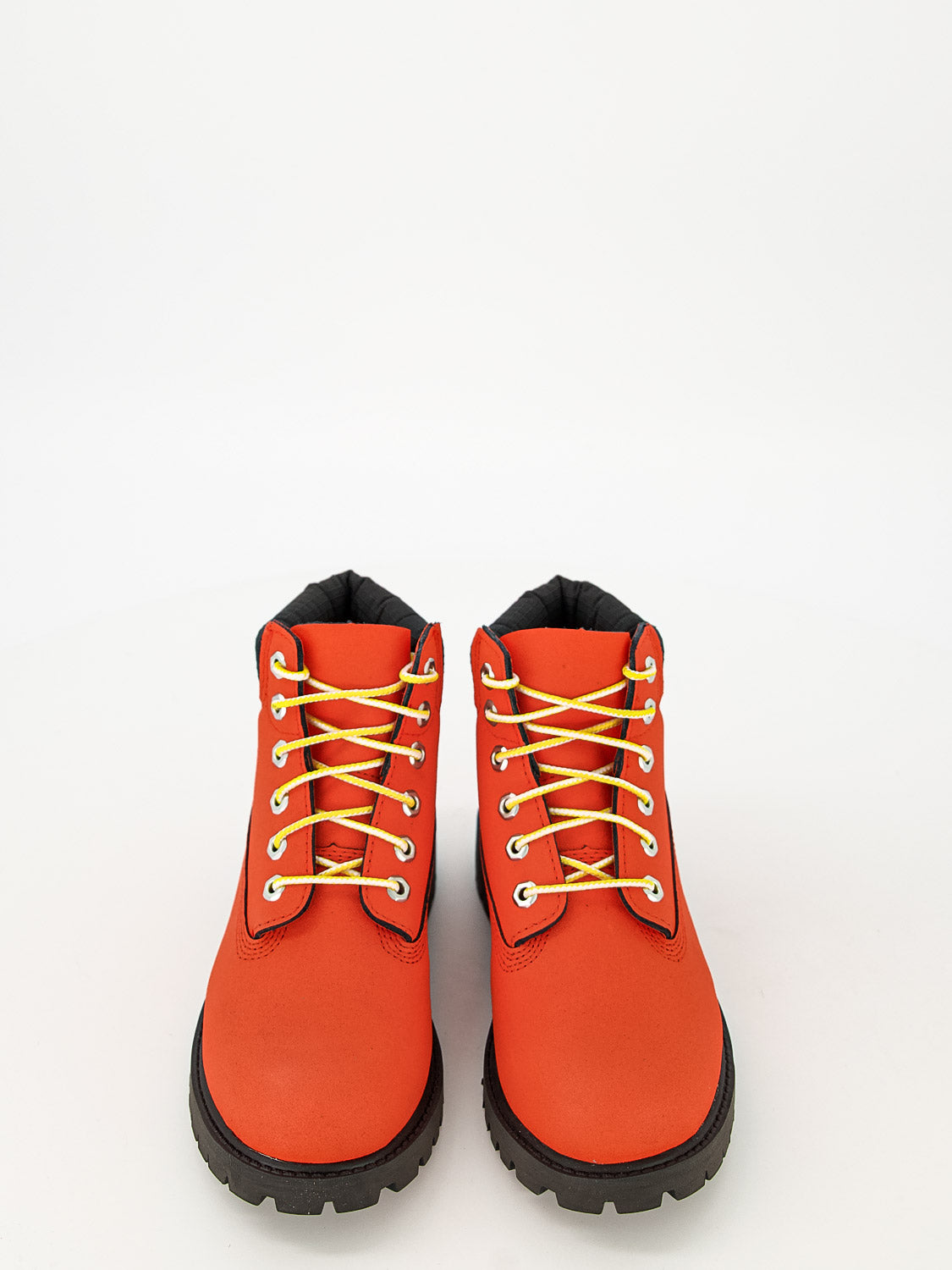 Timberland Shoes Kids Boots 6 In Premium WP Orange in Orange 6403246467-4.jpg | NICKIS.com