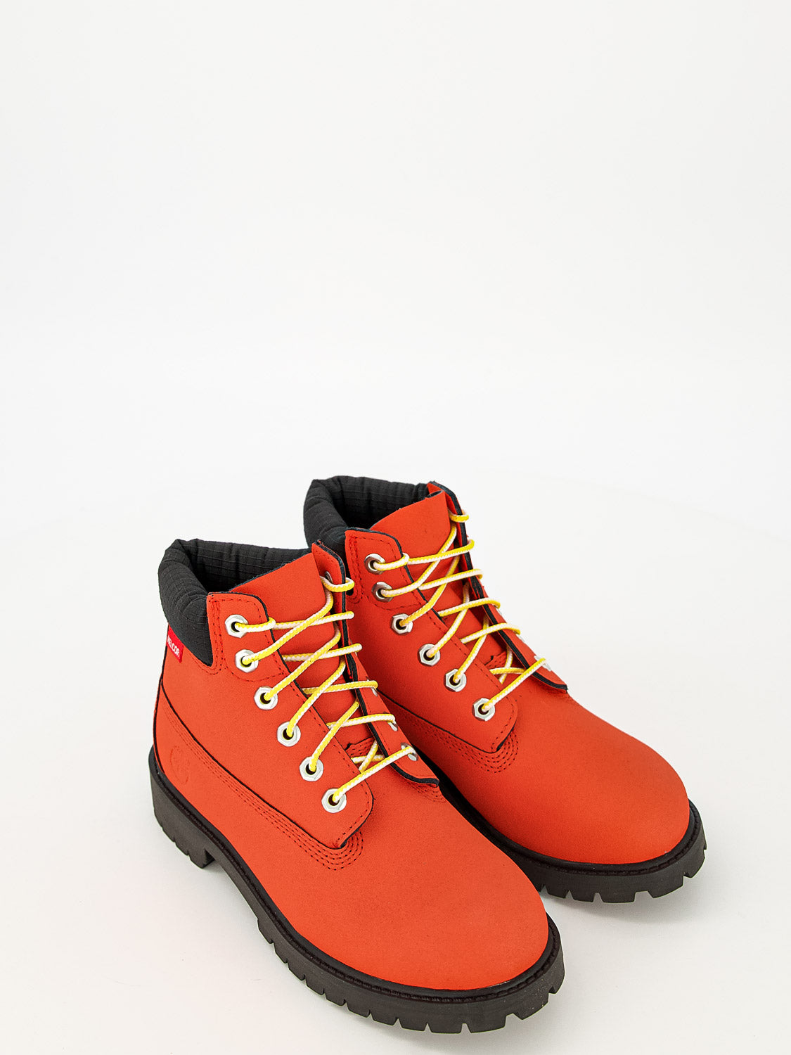 Timberland Shoes Kids Boots 6 In Premium WP Orange in Orange 6403246467-5.jpg | NICKIS.com