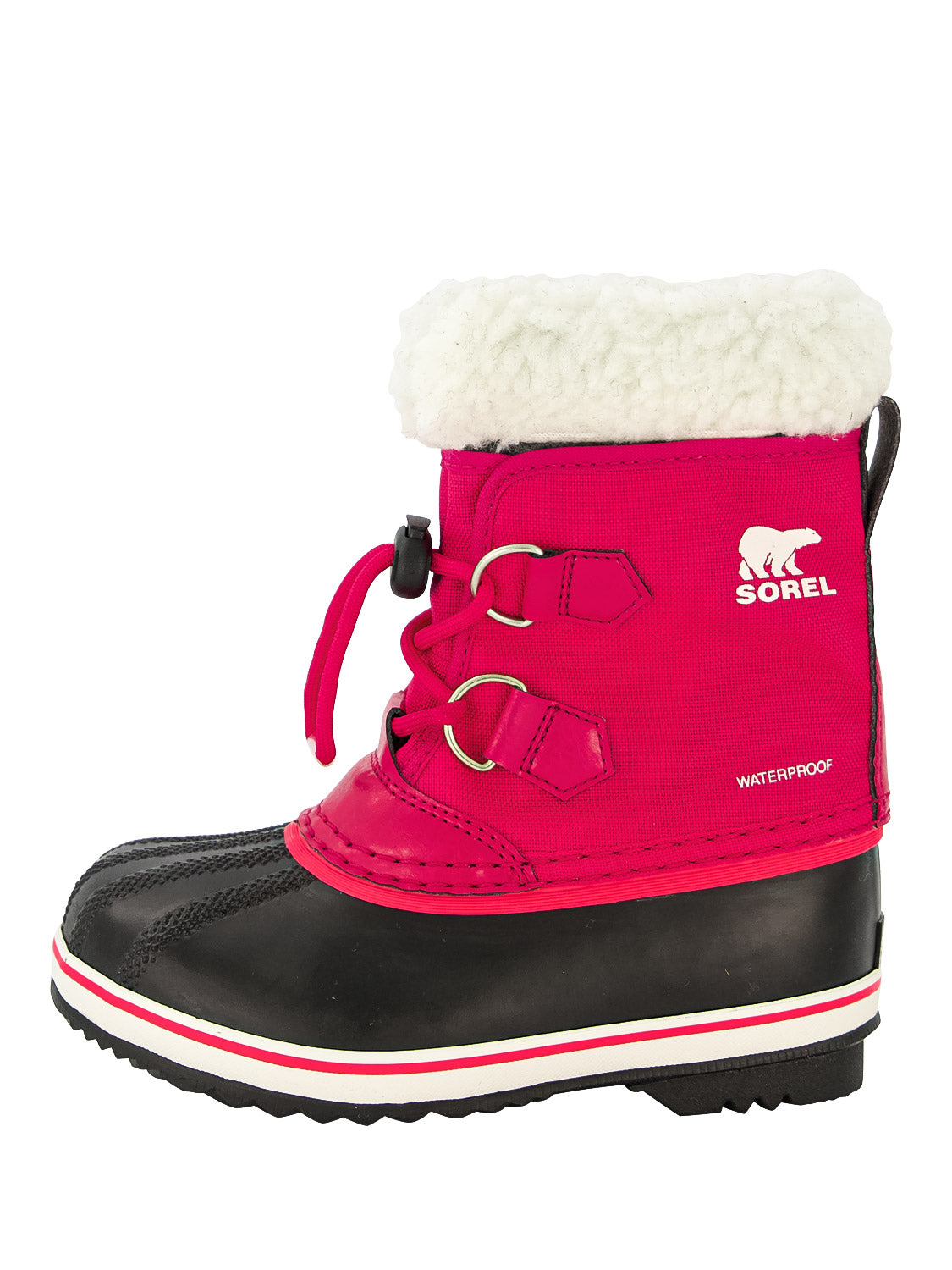 Sorel Kids Boots Childrens Yoot Pac™ Nylon WP Fuchsia in Fuchsia 6403622054-1.jpg | NICKIS.com