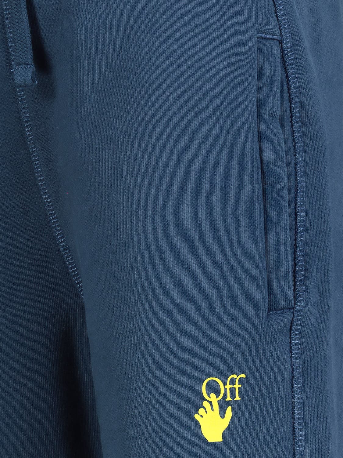 Off-White Kids Kids sweatpants Blue in Blue 6404796307-6.jpg | NICKIS.com