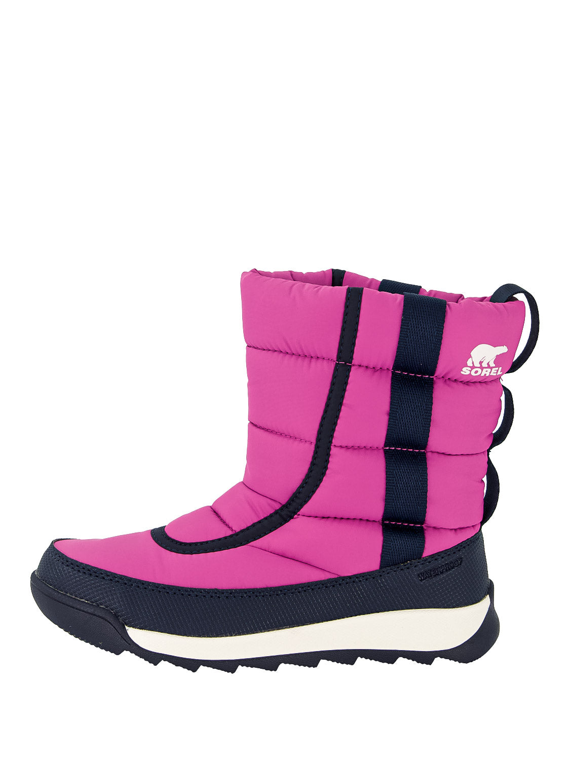 Sorel Kids Boots Youth Whitney™ II Puffy Mid WP Fuchsia in Fuchsia 6404828486-1.jpg | NICKIS.com
