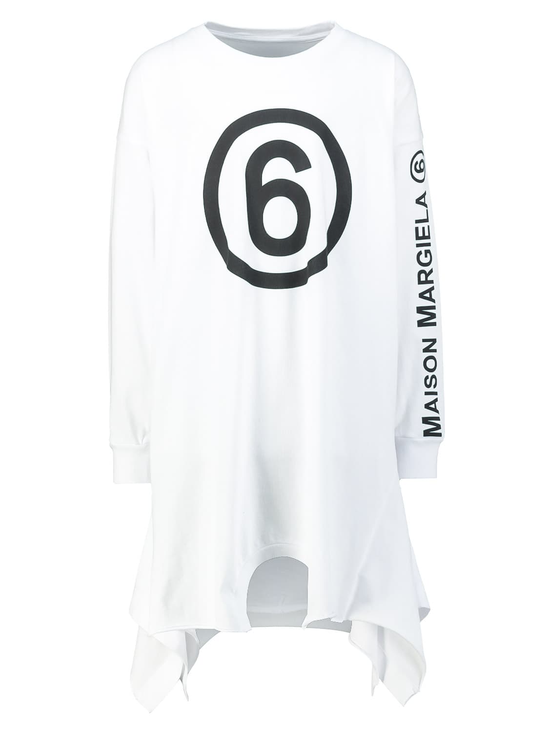 MM6 Maison Margiela Kids dress White in White 6404972402-1.jpg | NICKIS.com