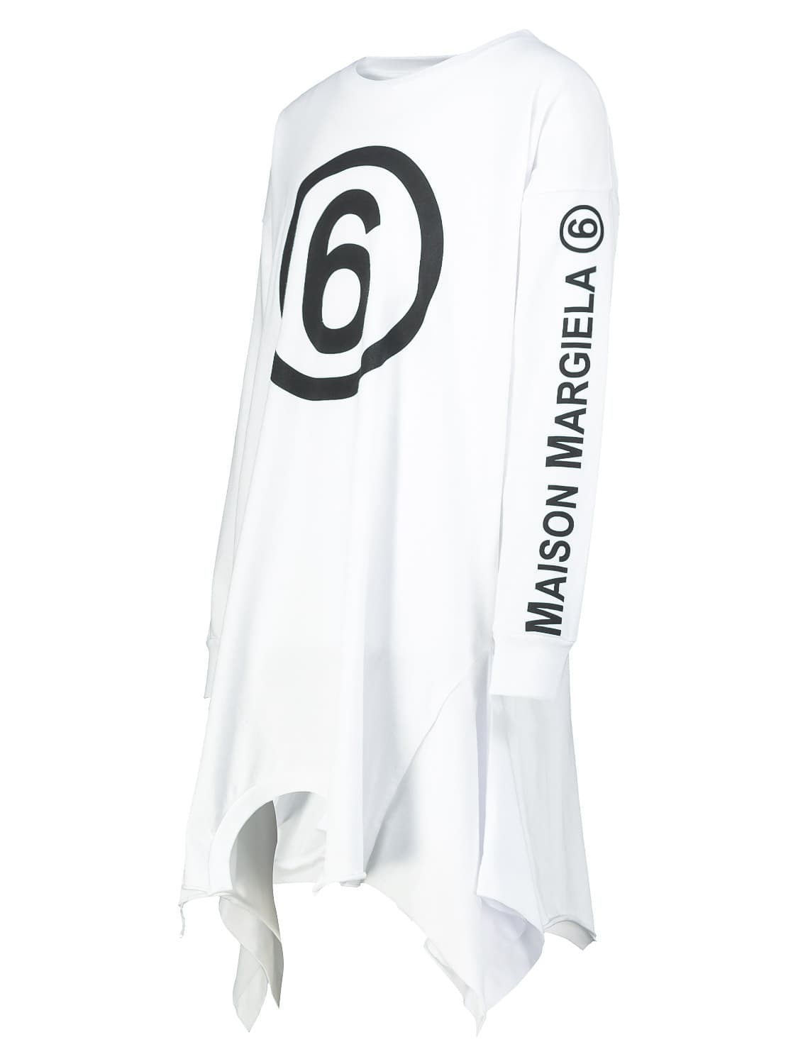 MM6 Maison Margiela Kids dress White in White 6404972402-4.jpg | NICKIS.com