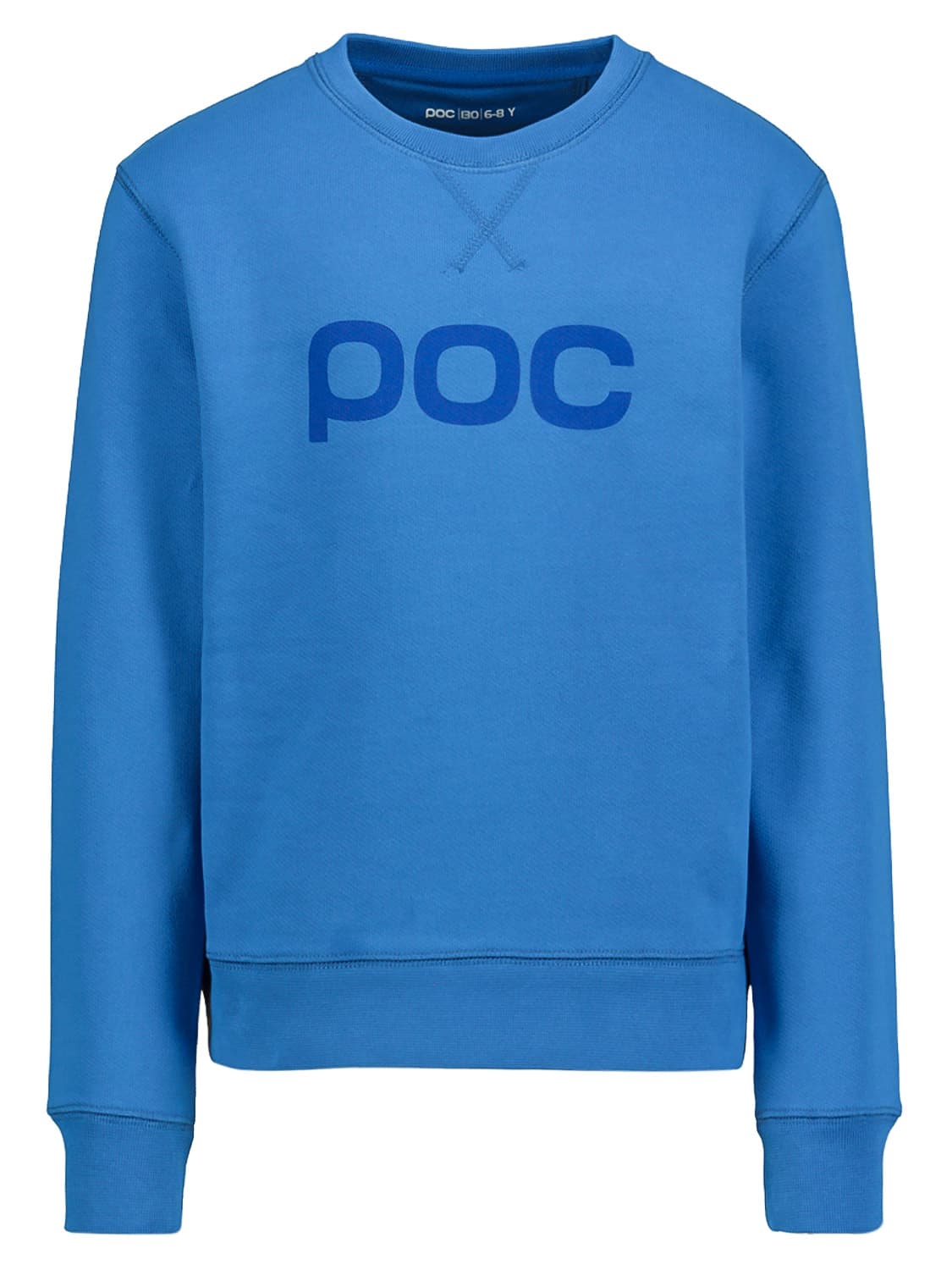 POC Kids Sweatshirt POC Crew Jr Blue in Blue 6405006734-1.jpg | NICKIS.com