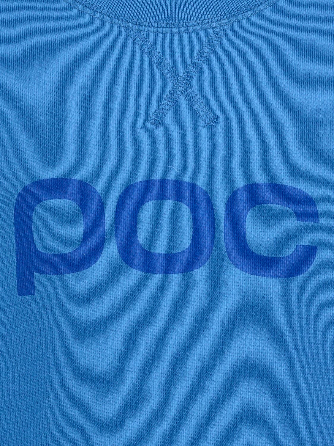 POC Kids Sweatshirt POC Crew Jr Blue in Blue 6405006734-4.jpg | NICKIS.com