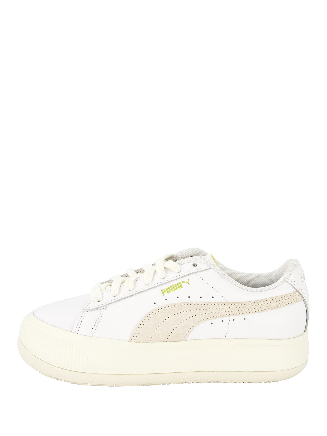 Puma Kids sneakers Suede Mayu Lth Wn s White in White 6406116966-1.jpg | NICKIS.com