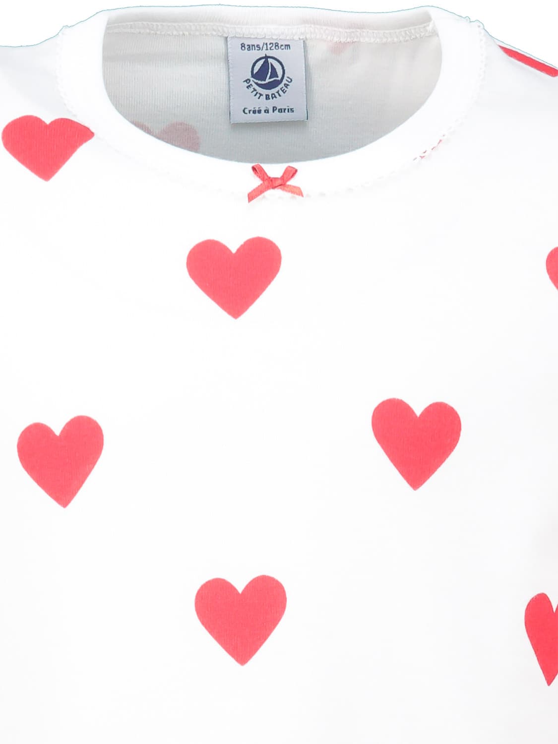 Petit Bateau Kids nightgown White in White 6406297453-4.jpg | NICKIS.com