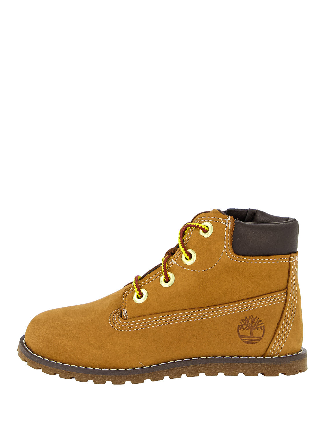 Timberland Shoes Kids Boots Pokey Pine 6In Boot with Side Zip Brown in Brown 6406895326-1.jpg | NICKIS.com