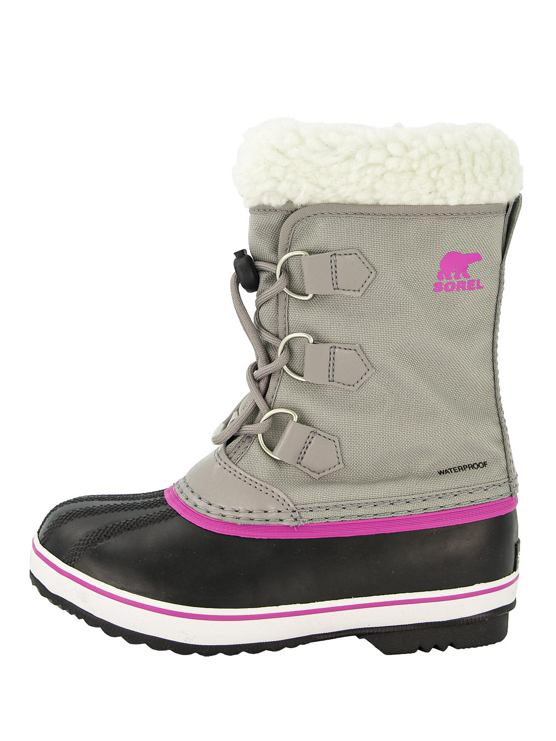 Sorel Kids Boots Yoot Pac™ Nylon WP Grey in Grey 6407762431-1.jpg | NICKIS.com