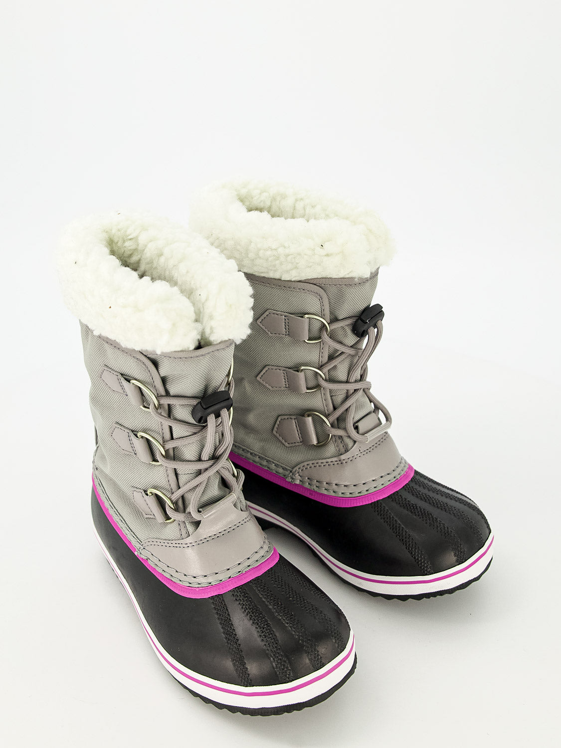 Sorel Kids Boots Yoot Pac™ Nylon WP Grey in Grey 6407762431-5.jpg | NICKIS.com