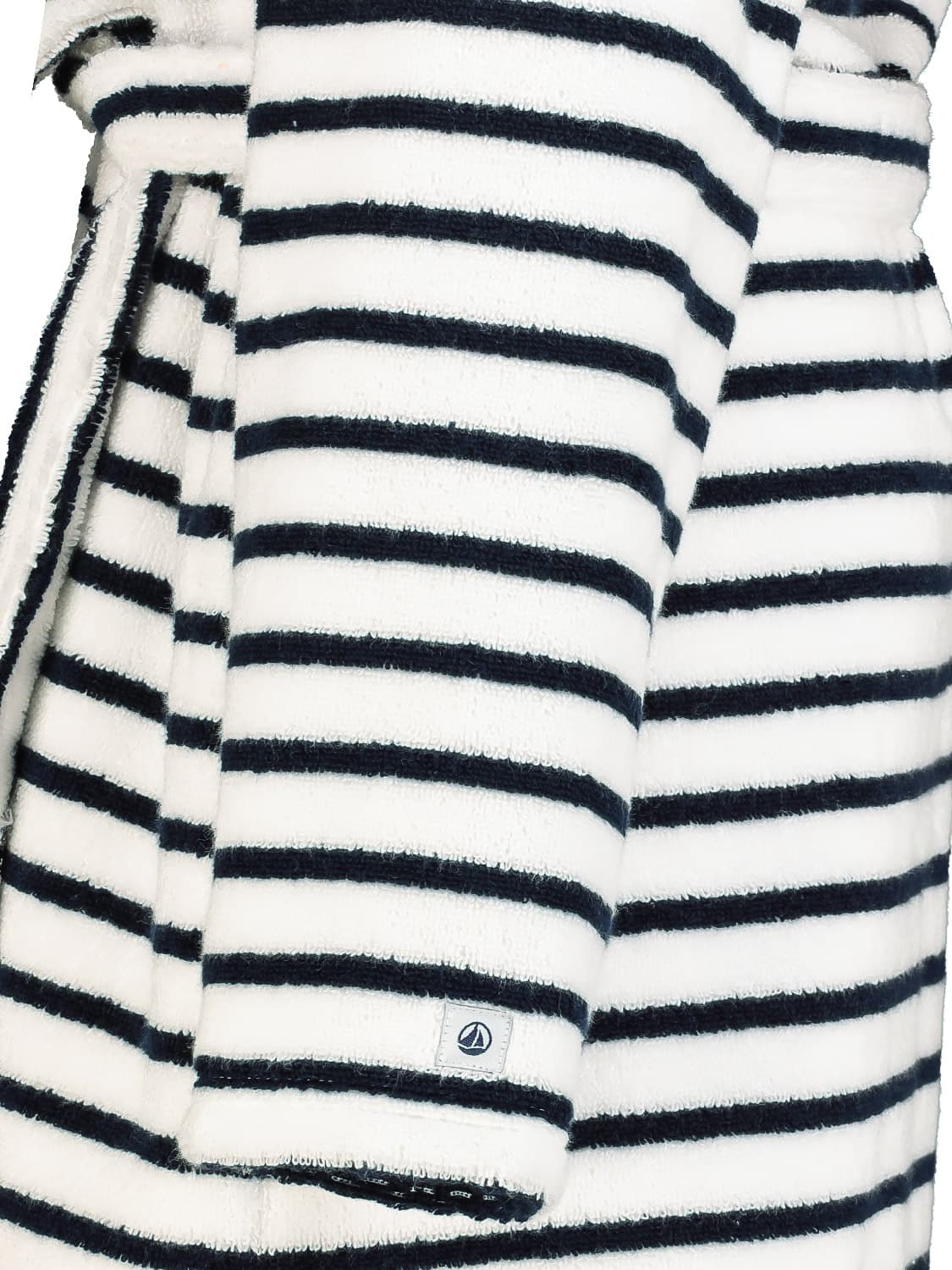 Petit Bateau Kids bathrobe White in White 6407777434-5.jpg | NICKIS.com