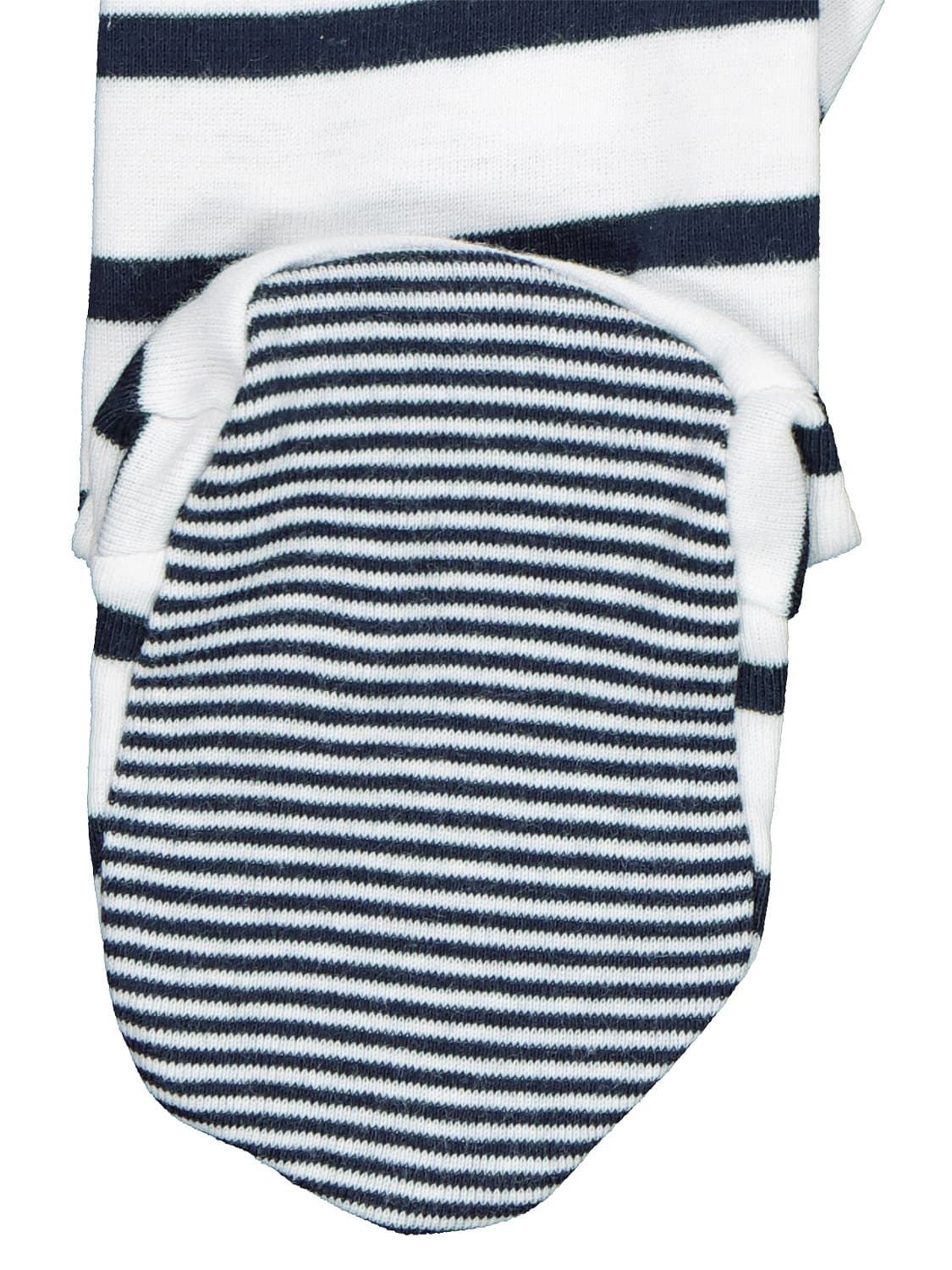 Petit Bateau Kids babygrow White in White 6408021637-5.jpg | NICKIS.com