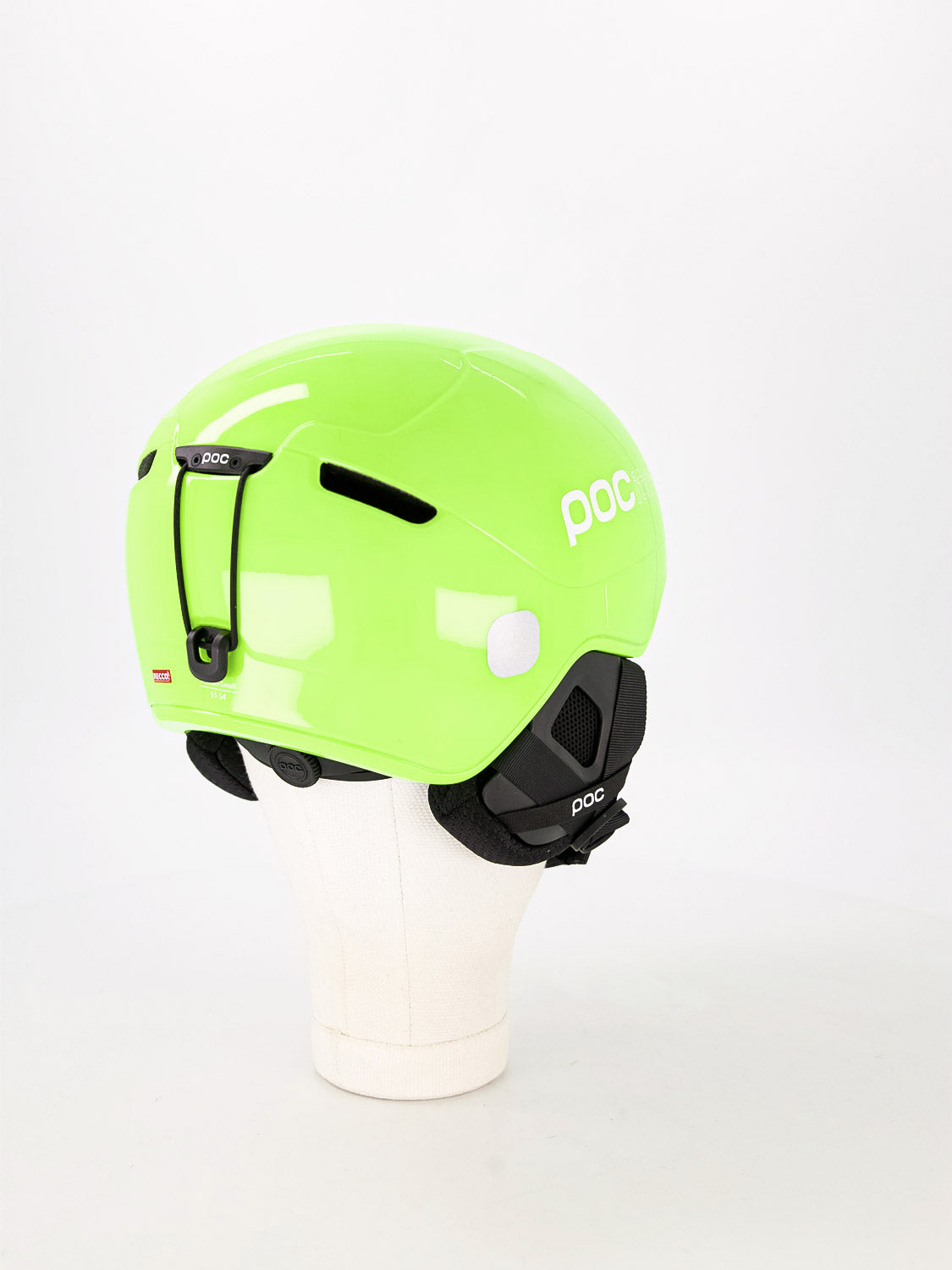 POC Kids ski helmet POCito Obex MIPS Neon in Neon 6408391419-4.jpg | NICKIS.com