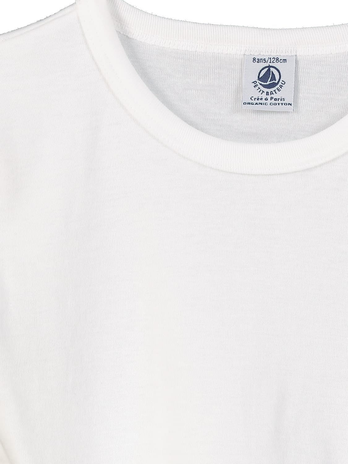 Petit Bateau Kids t-shirt White in White 6408609966-5.jpg | NICKIS.com