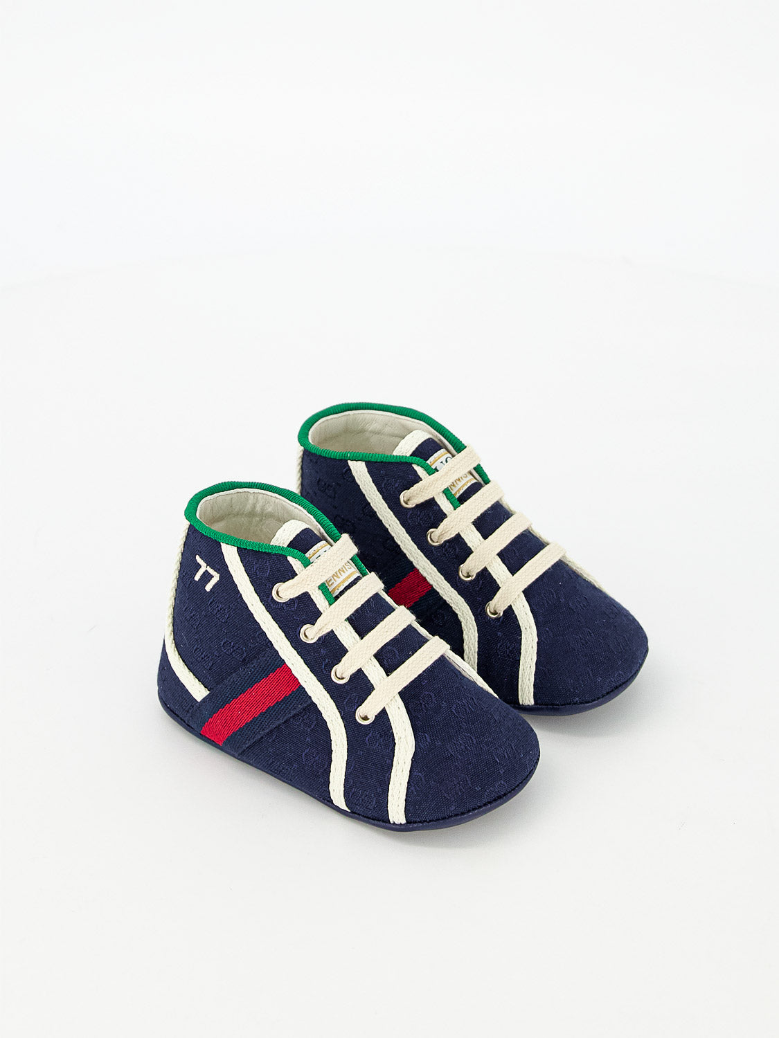 Gucci Kids Baby Shoes Blue in Blue 6409176985-8.jpg | NICKIS.com