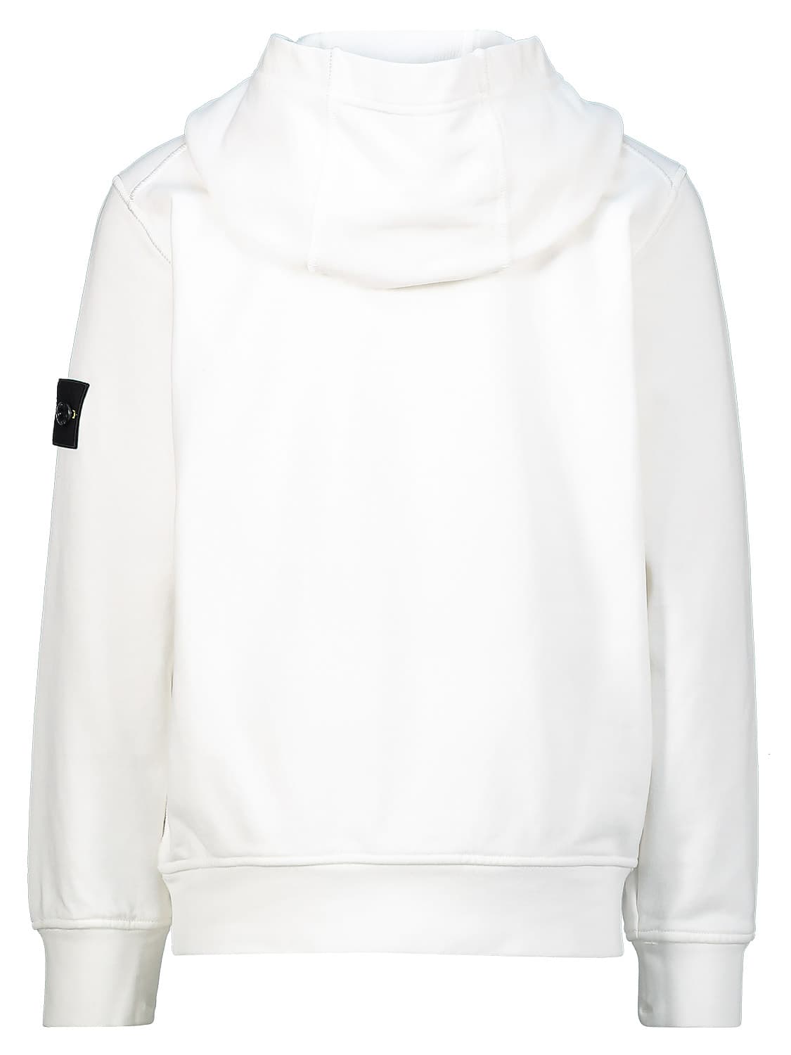 STONE ISLAND JUNIOR Kids hoodie White in White 6500839727-5.jpg | NICKIS.com