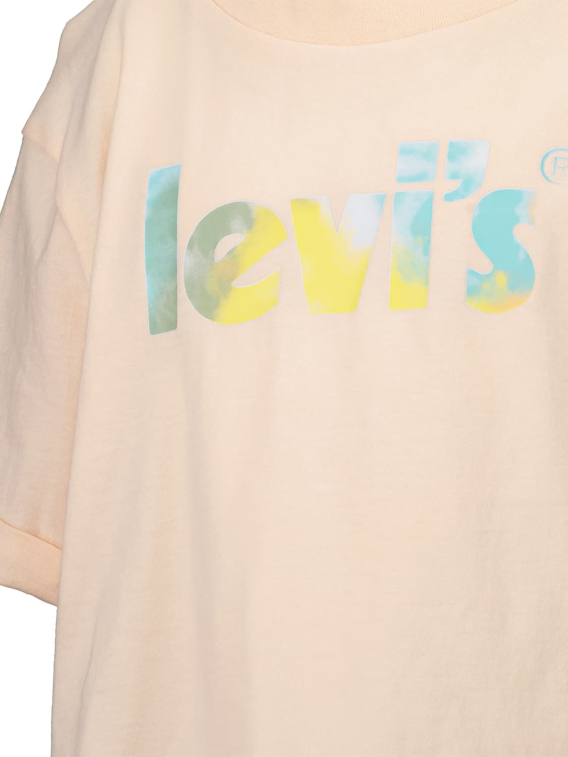 Levi's Kids t-shirt MEET AND GREET Apricot in Apricot 6501676502-5.jpg | NICKIS.com