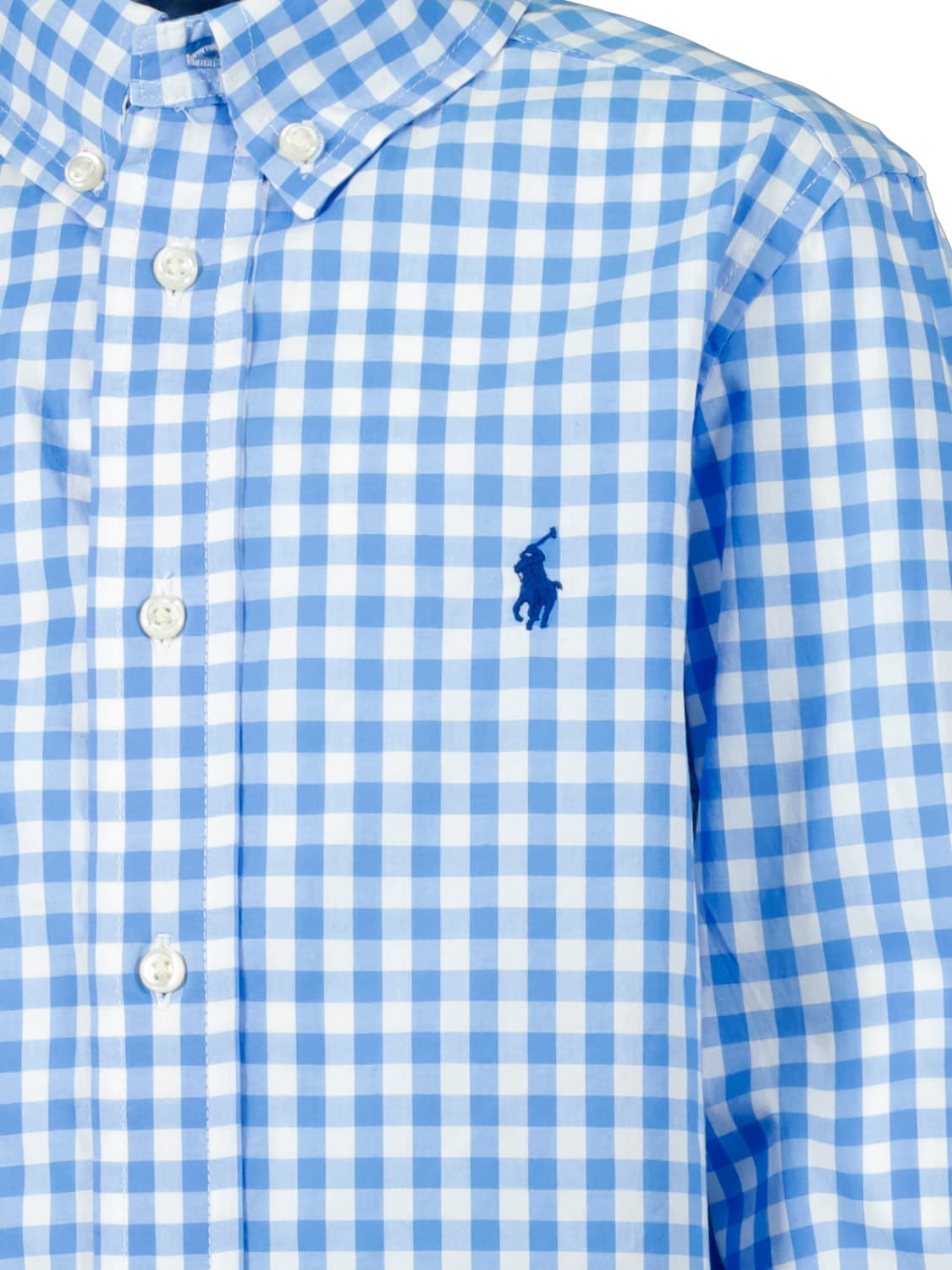 Polo Ralph Lauren Kids shirt Blue in Blue 6501905114-4.jpg | NICKIS.com