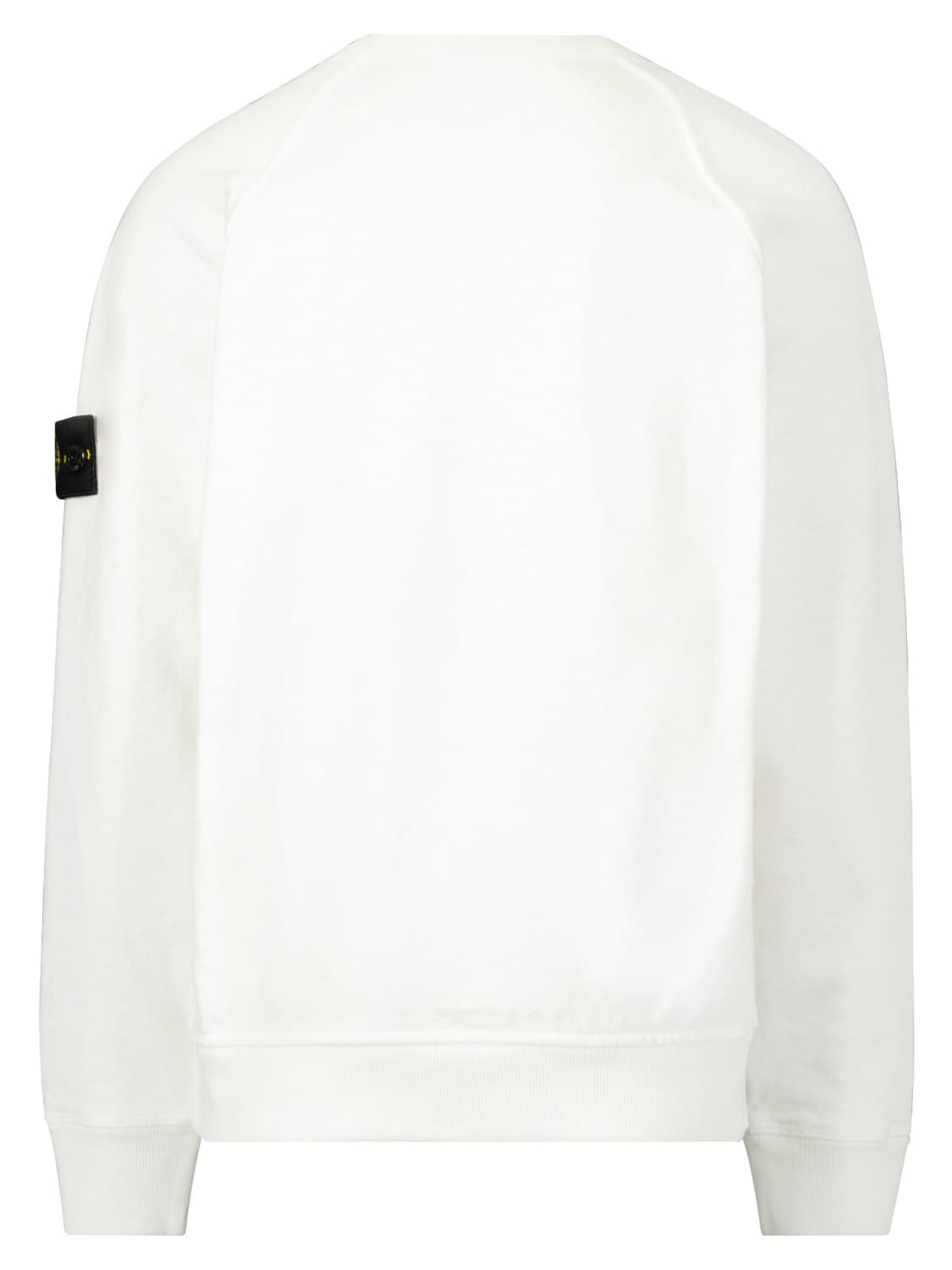 STONE ISLAND JUNIOR Kids Sweatshirt White in White 6502731582-5.jpg | NICKIS.com