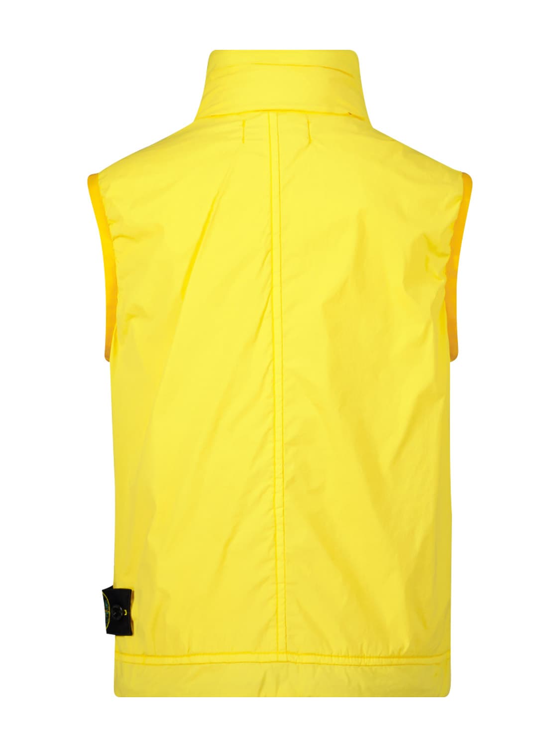 STONE ISLAND JUNIOR Kids vest Yellow in Yellow 6503861859-4.jpg | NICKIS.com