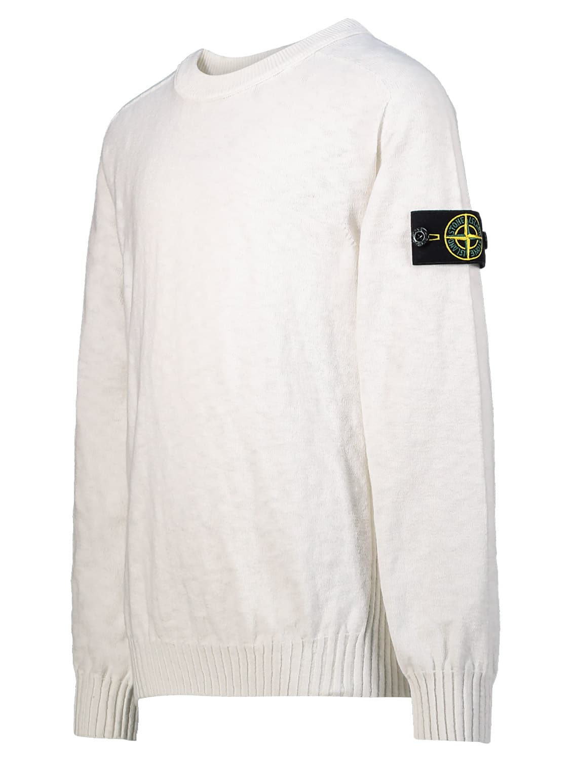 STONE ISLAND JUNIOR Kids Sweaters White in White 6503862651-4.jpg | NICKIS.com