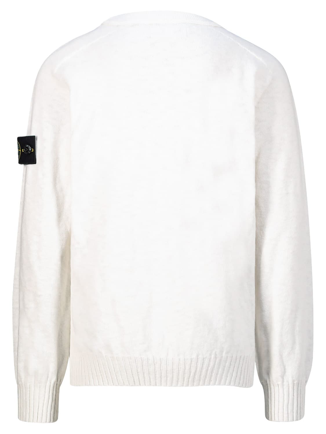 STONE ISLAND JUNIOR Kids Sweaters White in White 6503862651-5.jpg | NICKIS.com