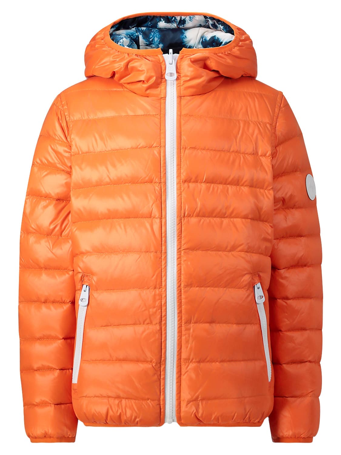 Hyros Kids Down Jacket Orange in Orange 6504029406-1.jpg | NICKIS.com