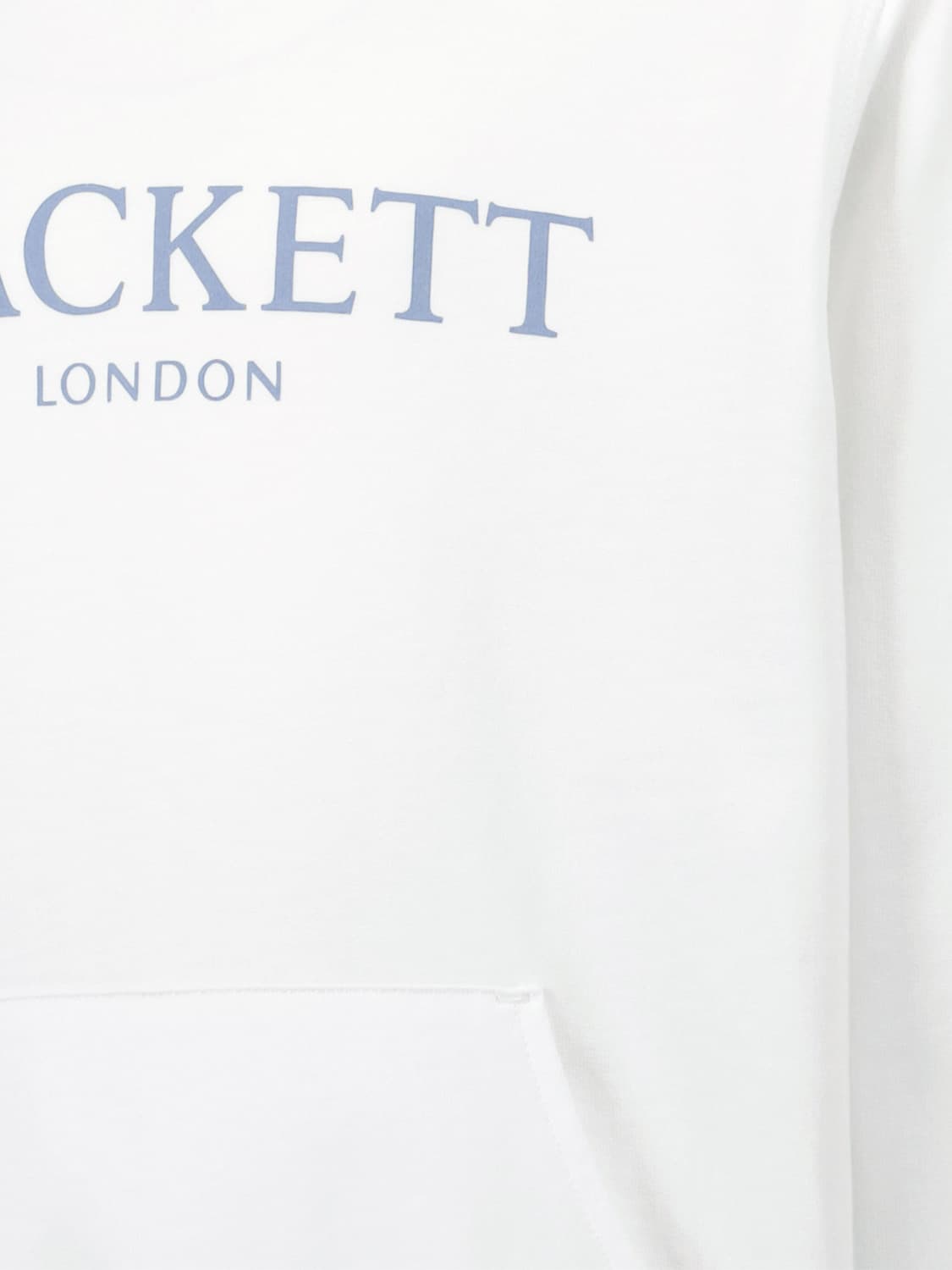 Hackett London Kids hoodie White in White 6504032157-5.jpg | NICKIS.com